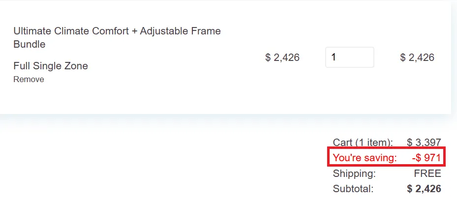 Bedjet bundle offer discount offer